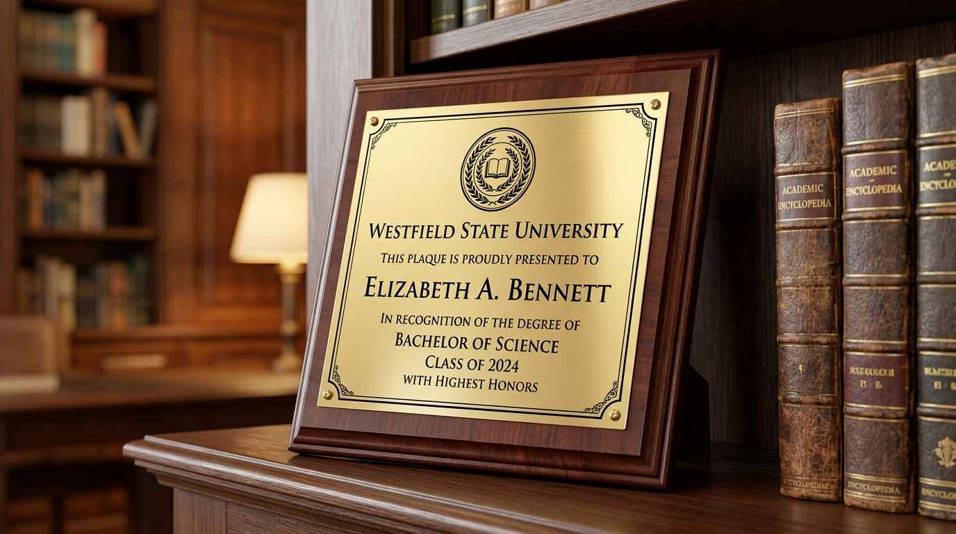 Contoh plakat wisuda dengan foto dan ucapan